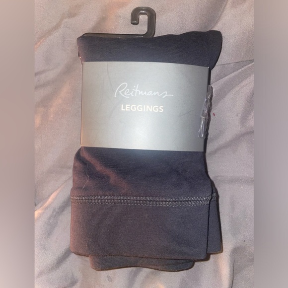 Black leggings never used size l/xl - Picture 1 of 2